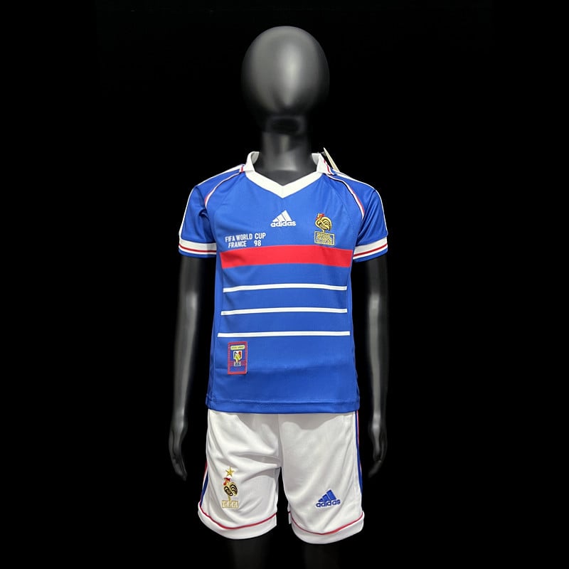 France Maillot Rétro 1998 - Enfant