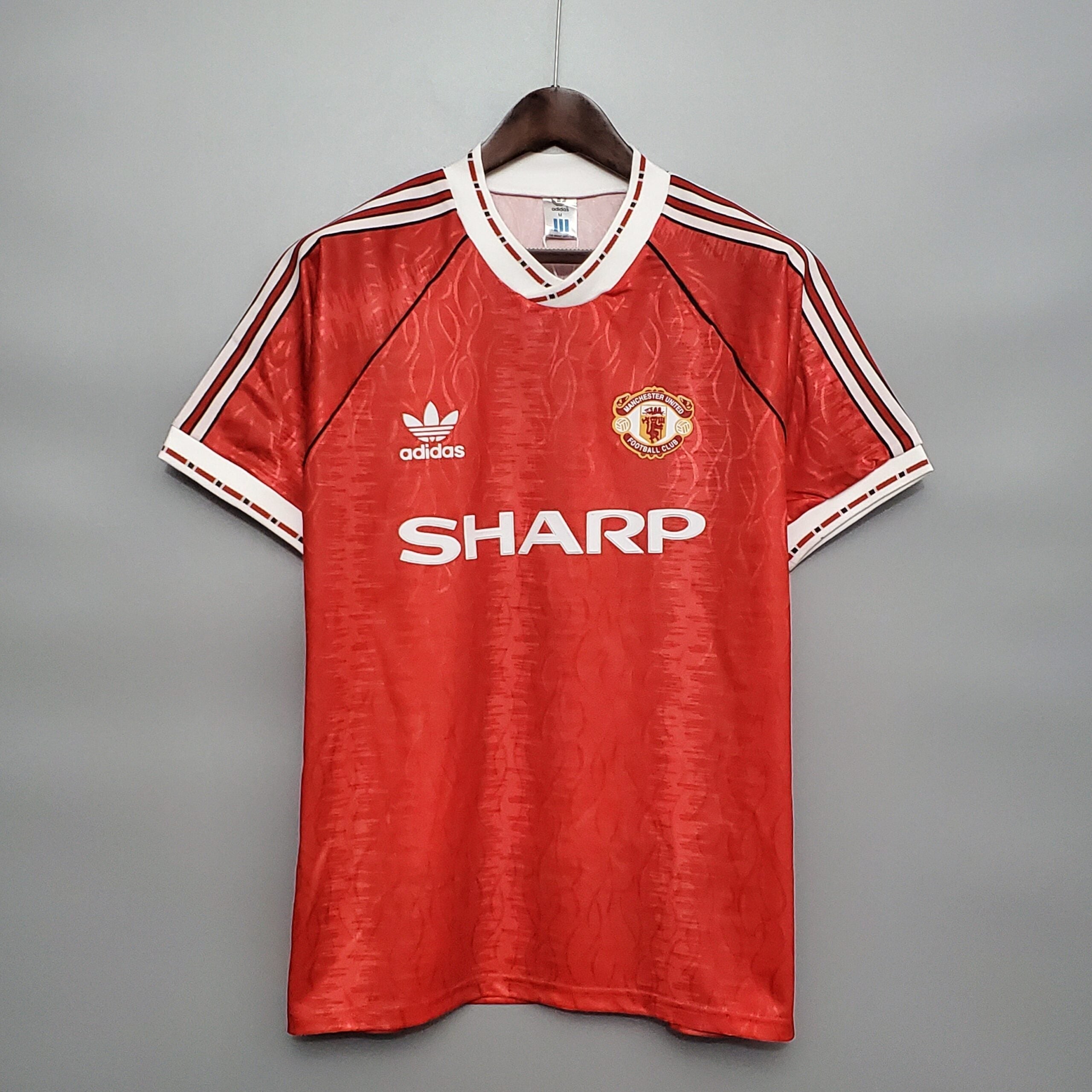 Manchester United Maillot Rétro 90/92