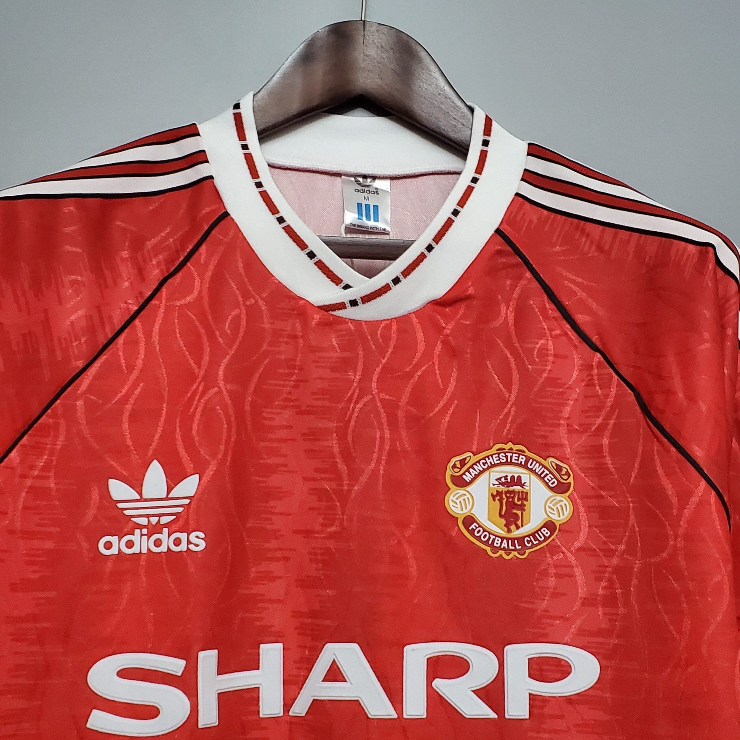 Manchester United Maillot Rétro 90/92