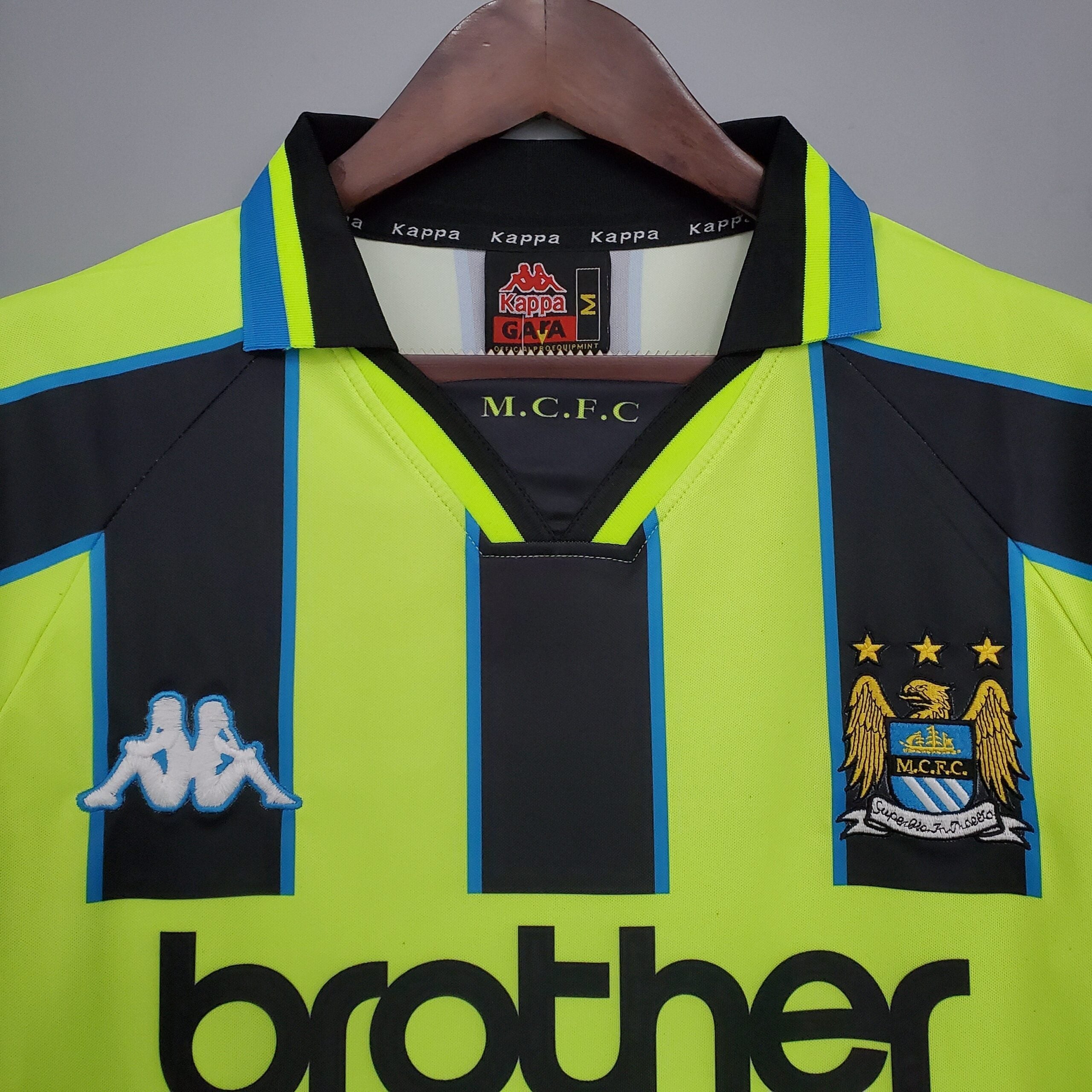 Manchester City Maillot Rétro 98/99