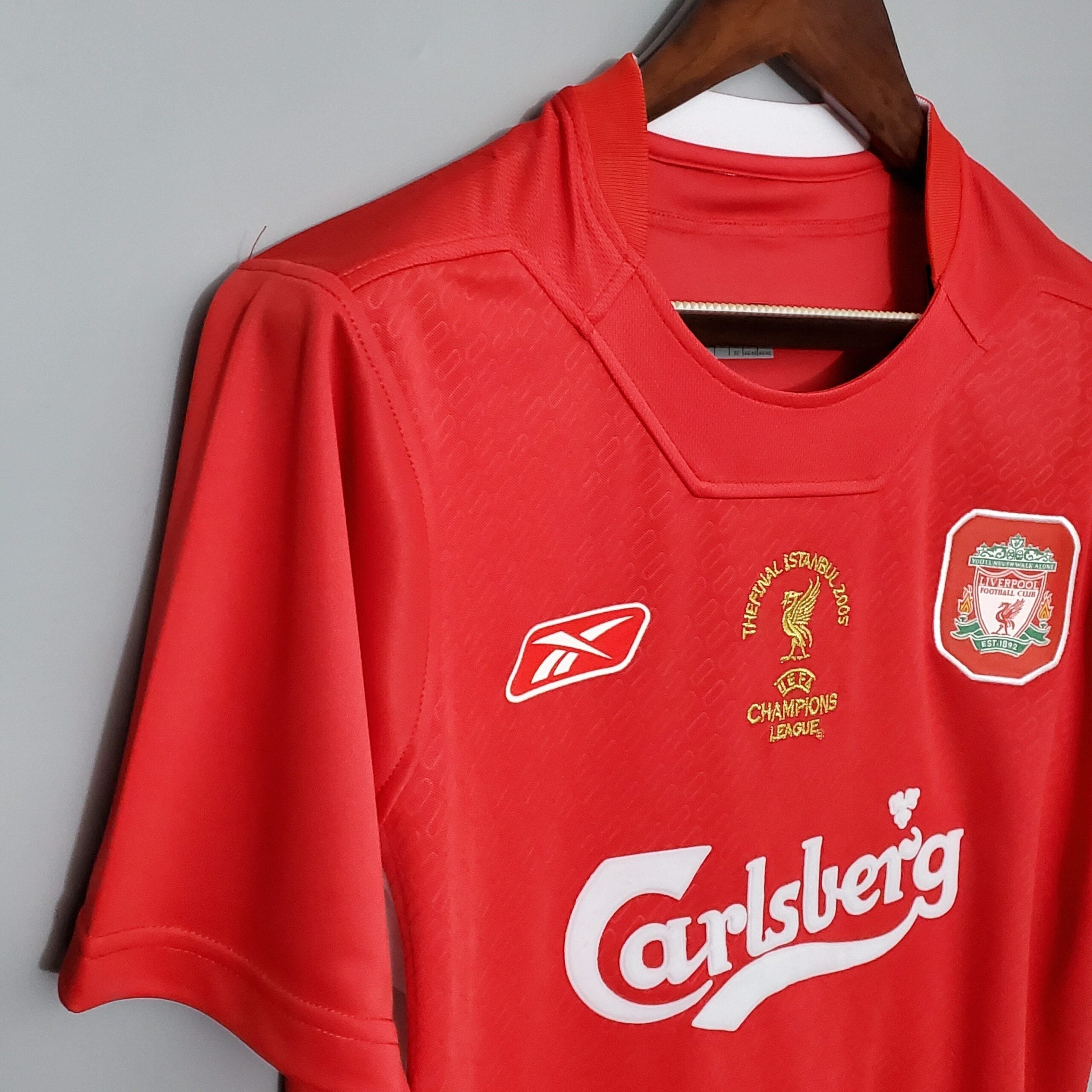 Liverpool Maillot Rétro 2005