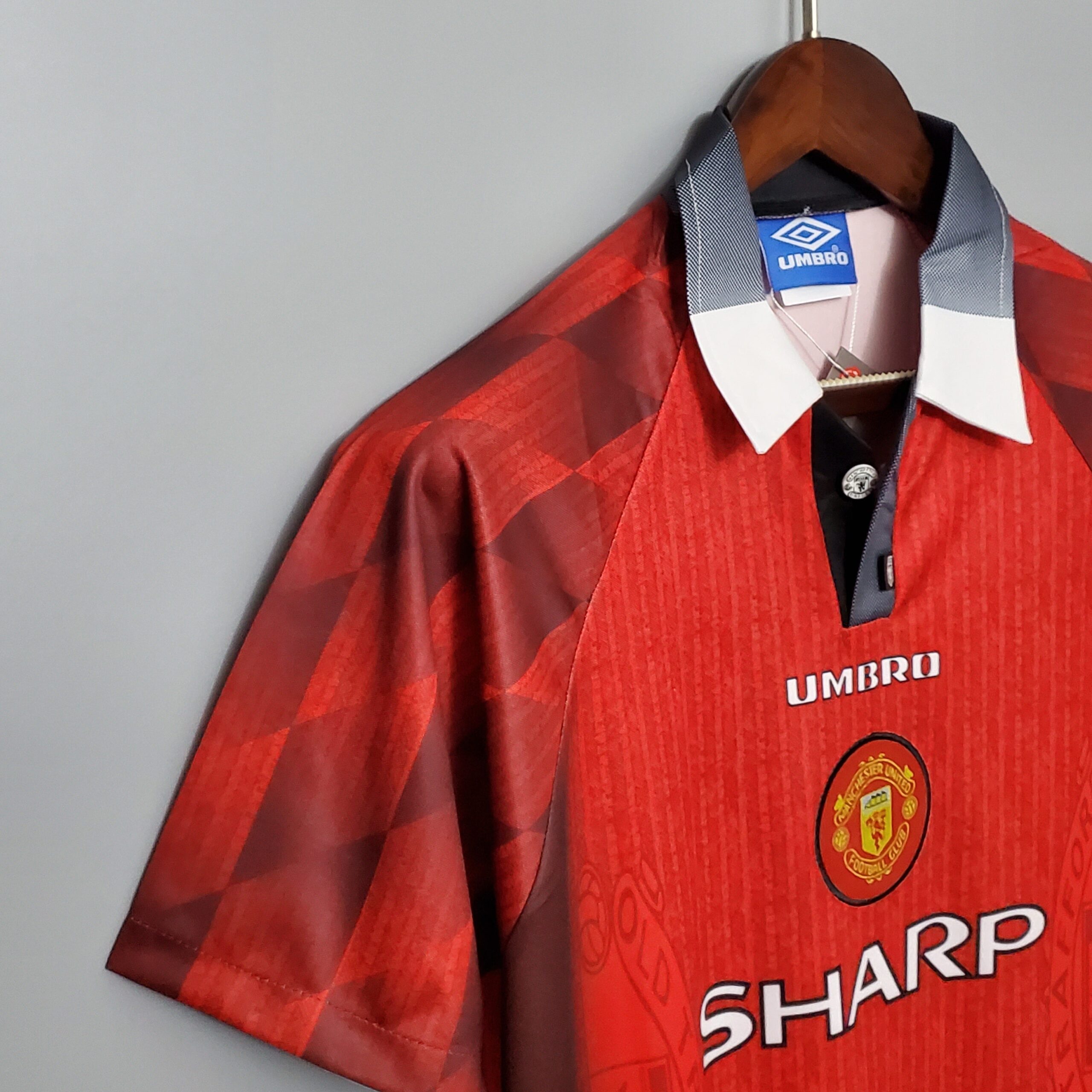 Manchester United Maillot Rétro 1996