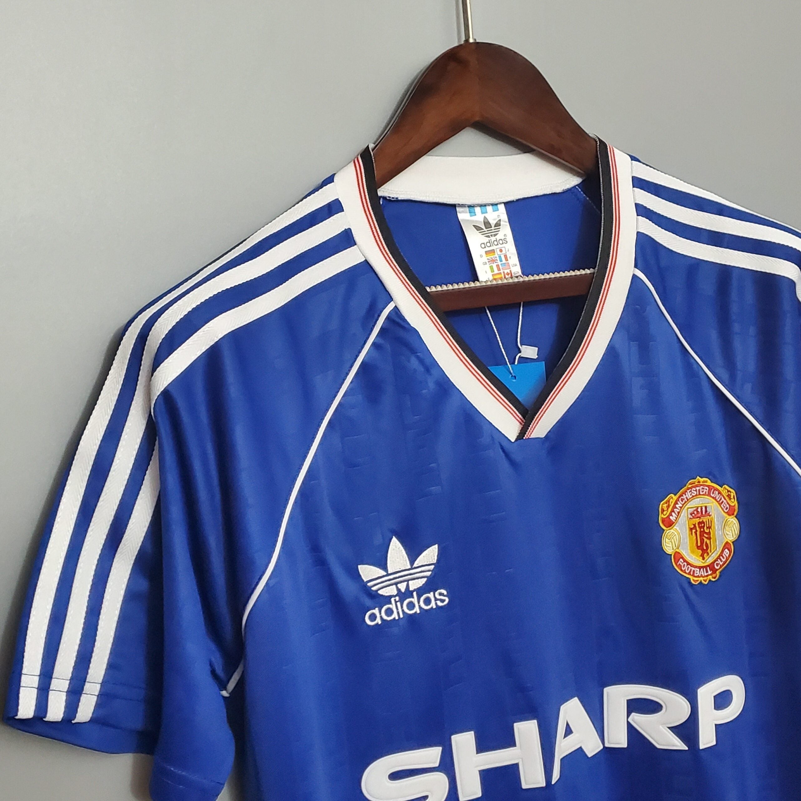 Manchester United Maillot Rétro 88/90