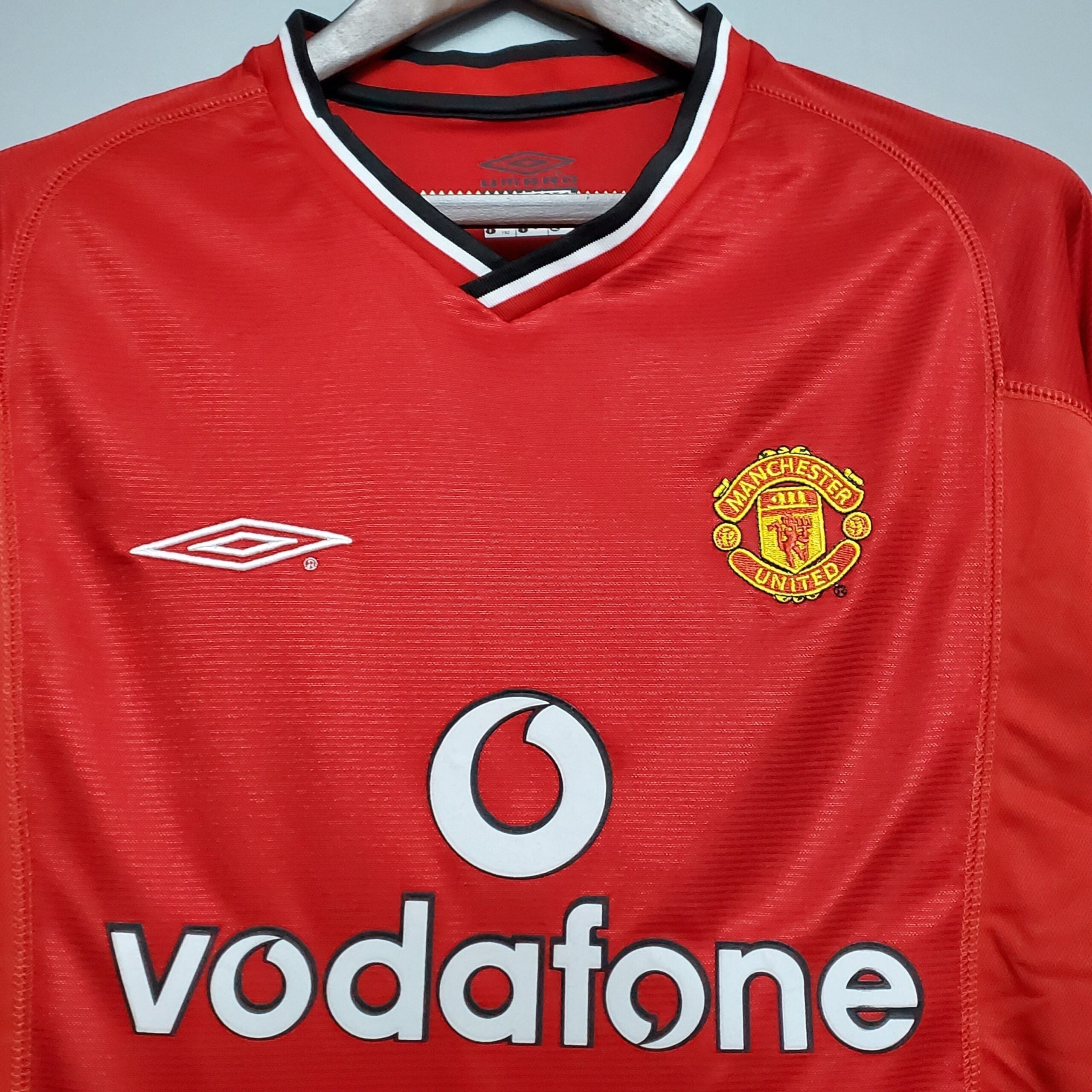 Manchester United Maillot Rétro 00/01