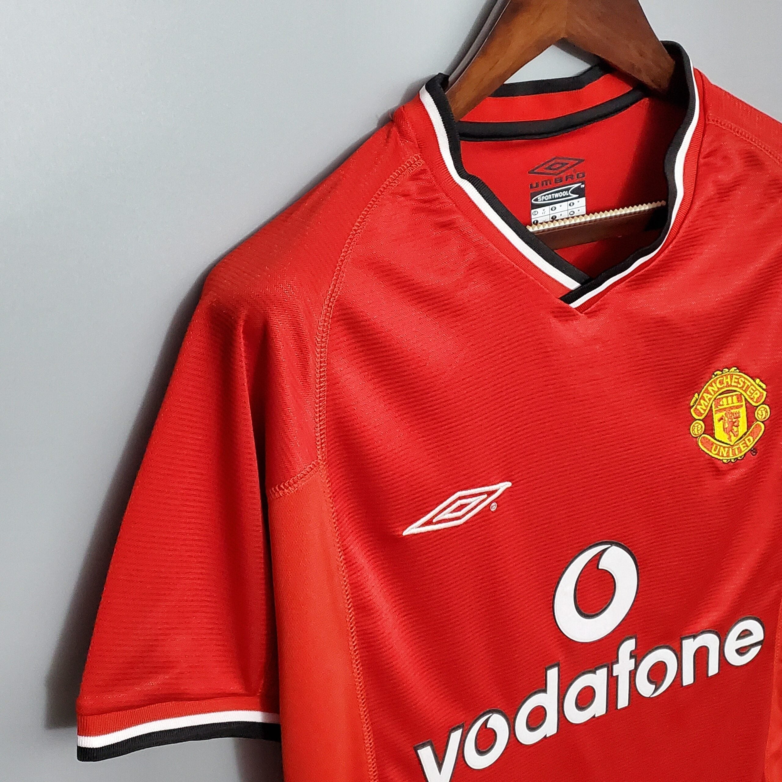 Manchester United Maillot Rétro 00/01