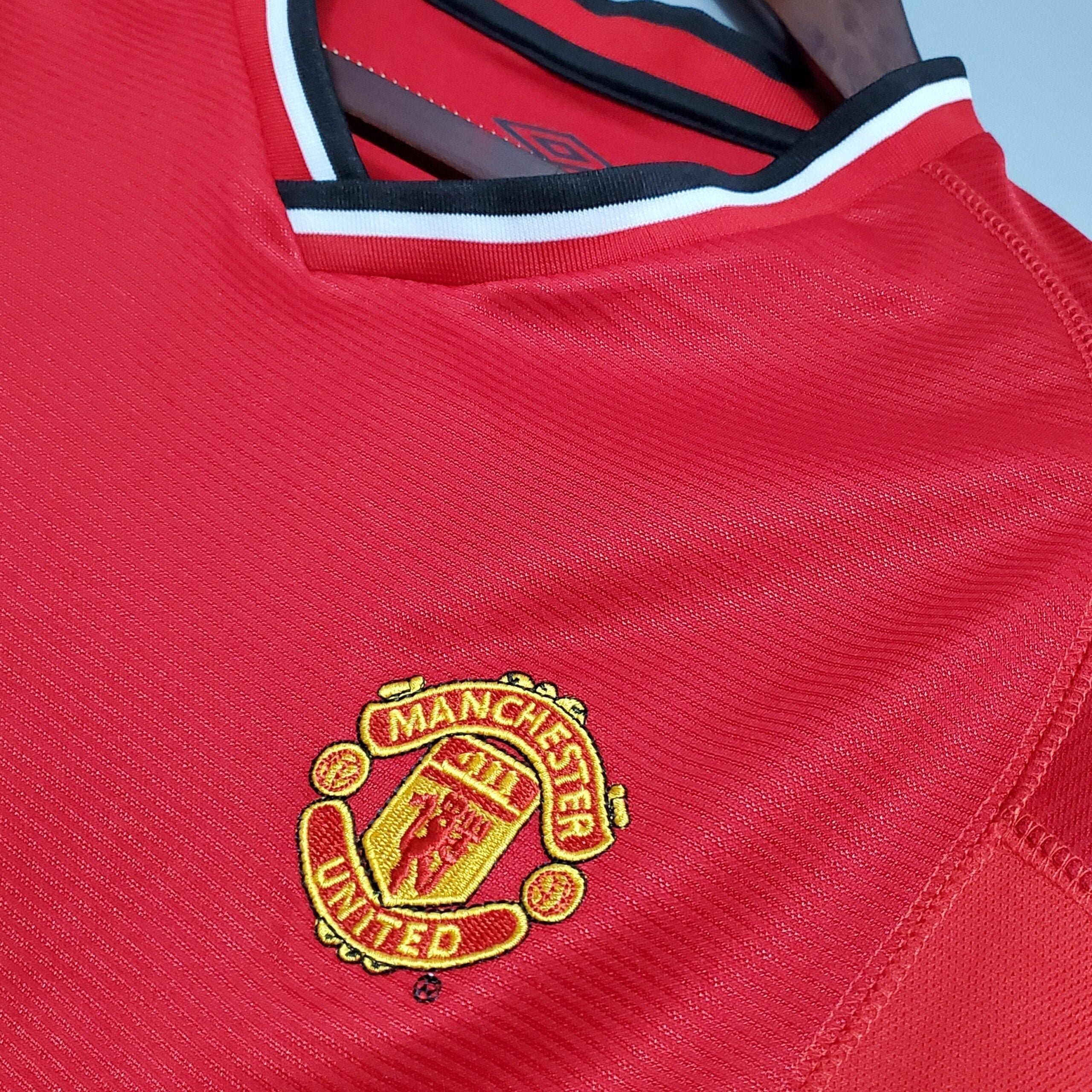 Manchester United Maillot Rétro 00/01