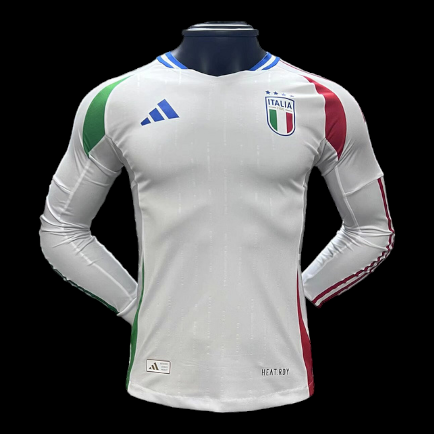 Italie Maillot Extérieur Manches Longues 24/25 - Version Player