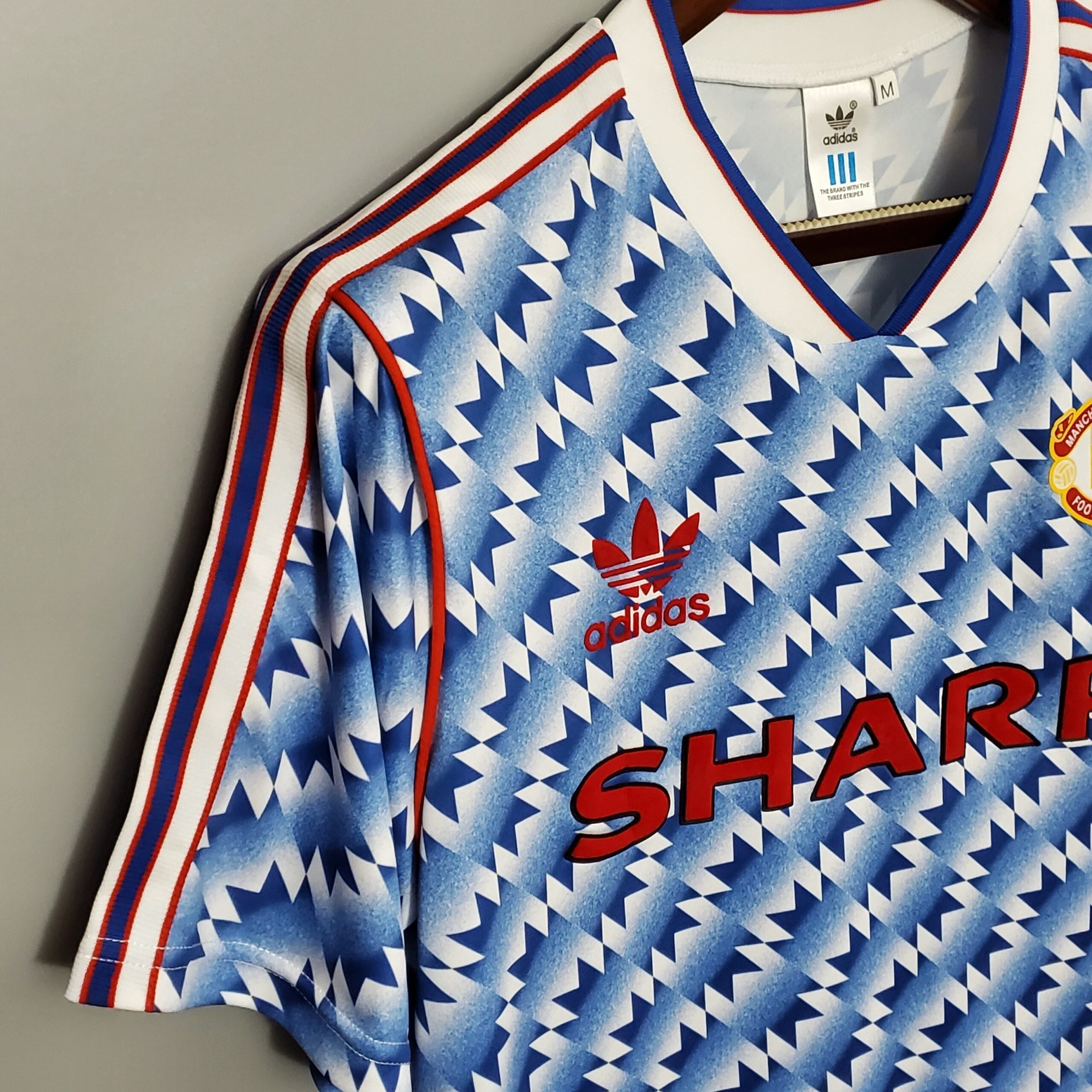 Manchester United Maillot Rétro 90/92