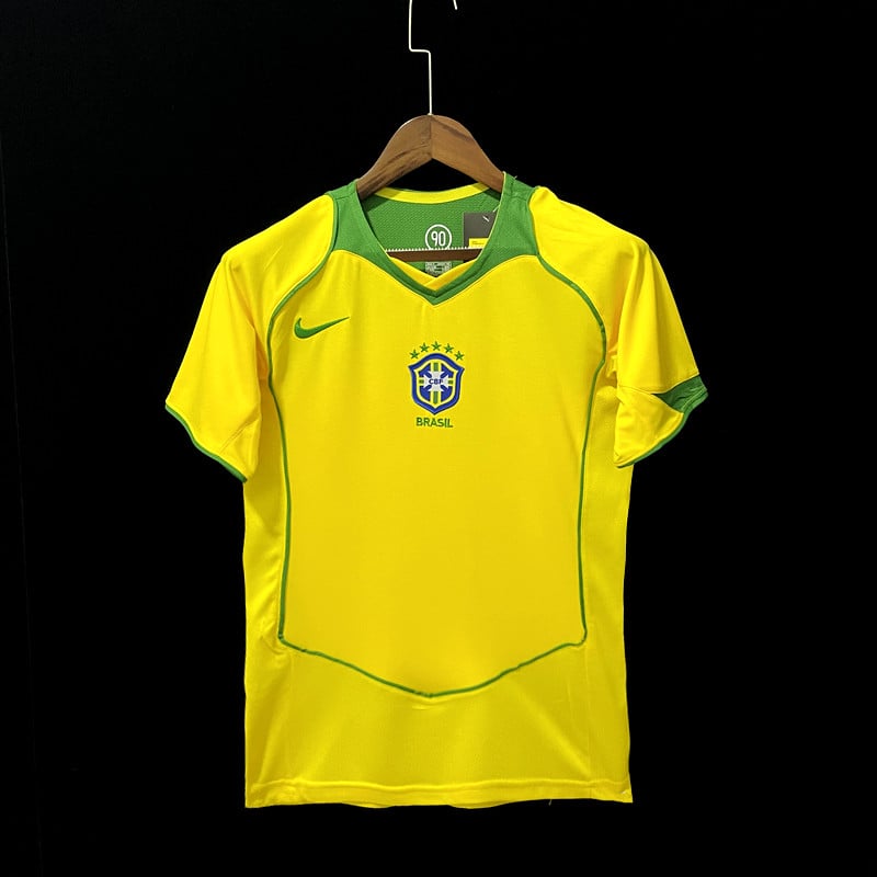 Brésil Maillot Rétro 2004/06