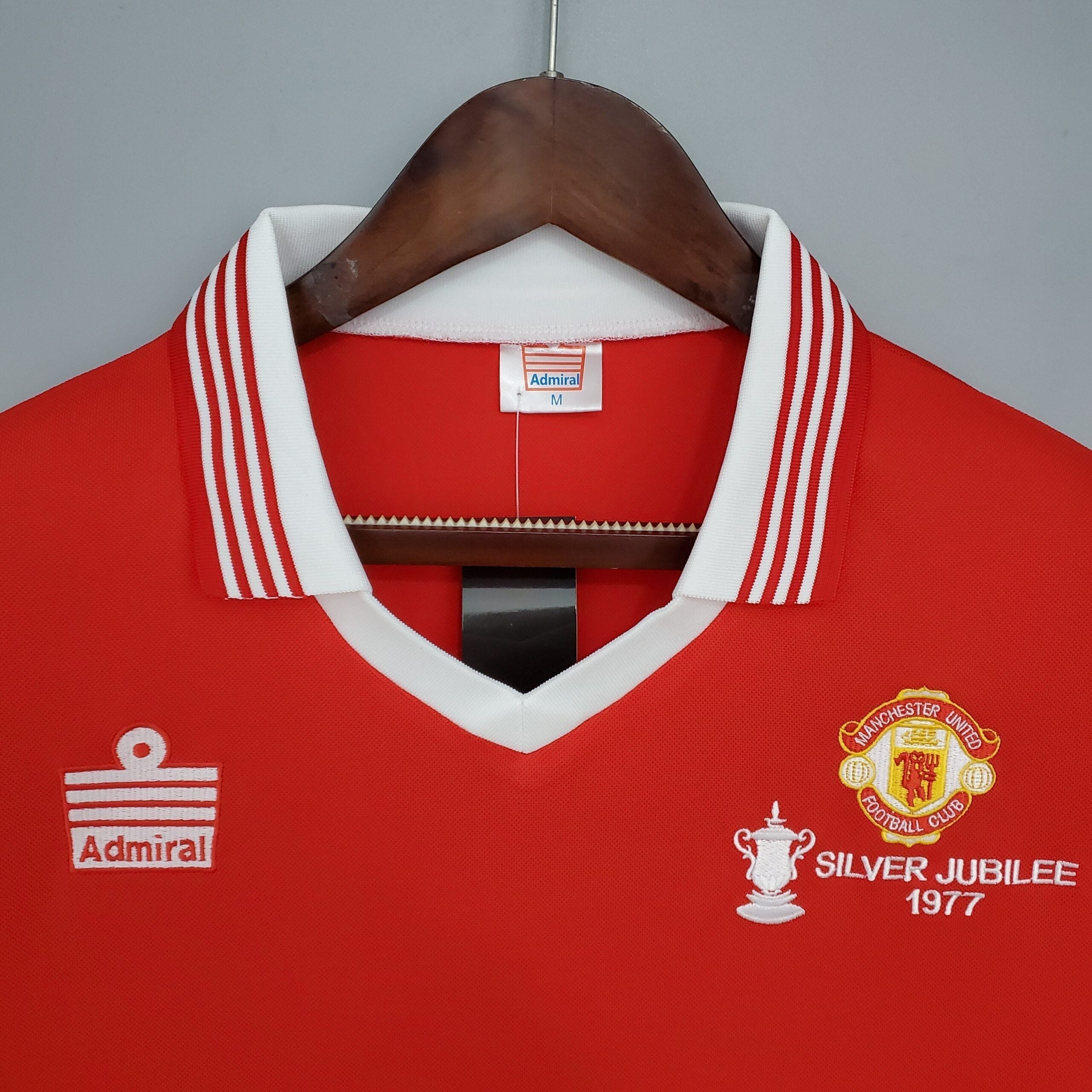 Manchester United Maillot Rétro 1977