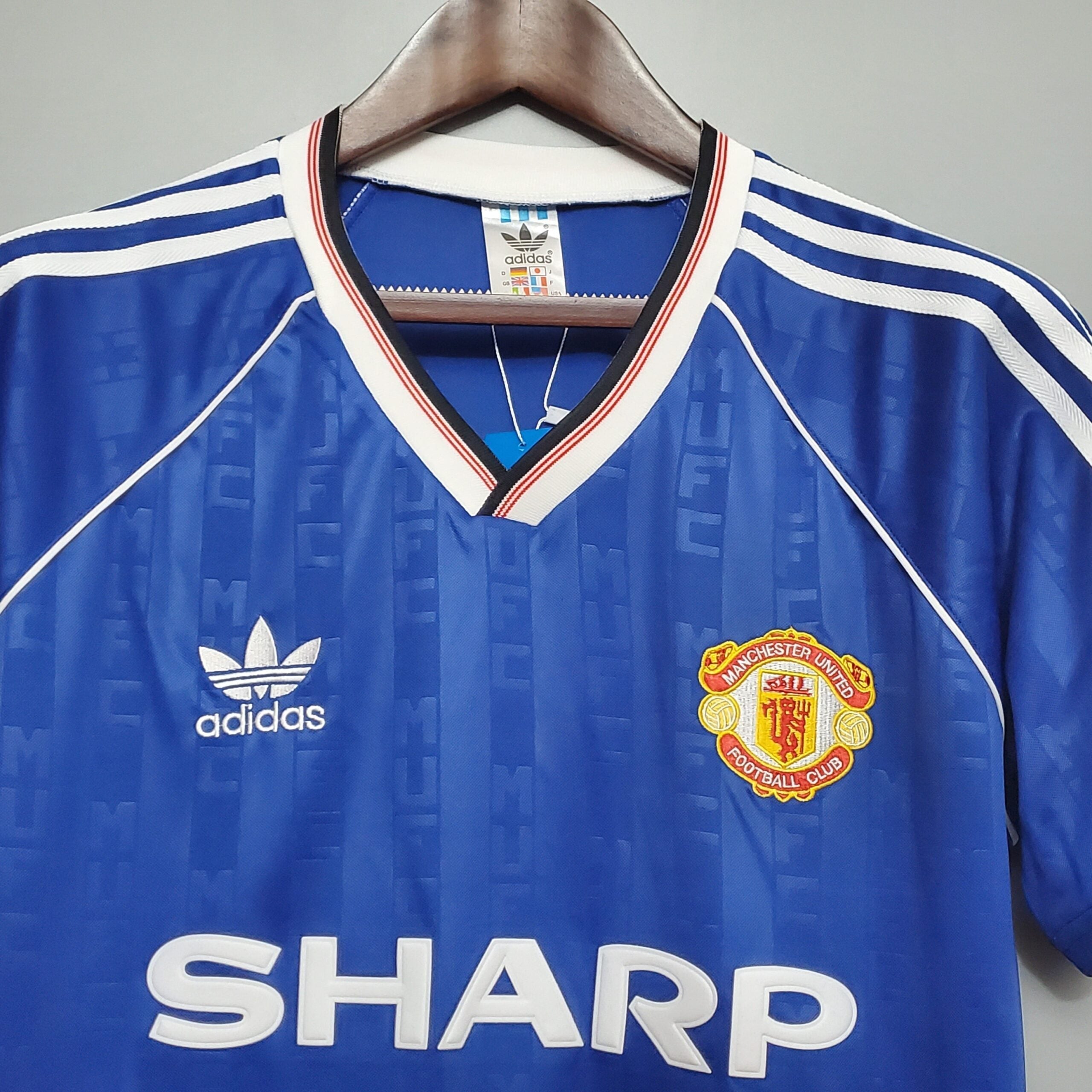 Manchester United Maillot Rétro 88/90