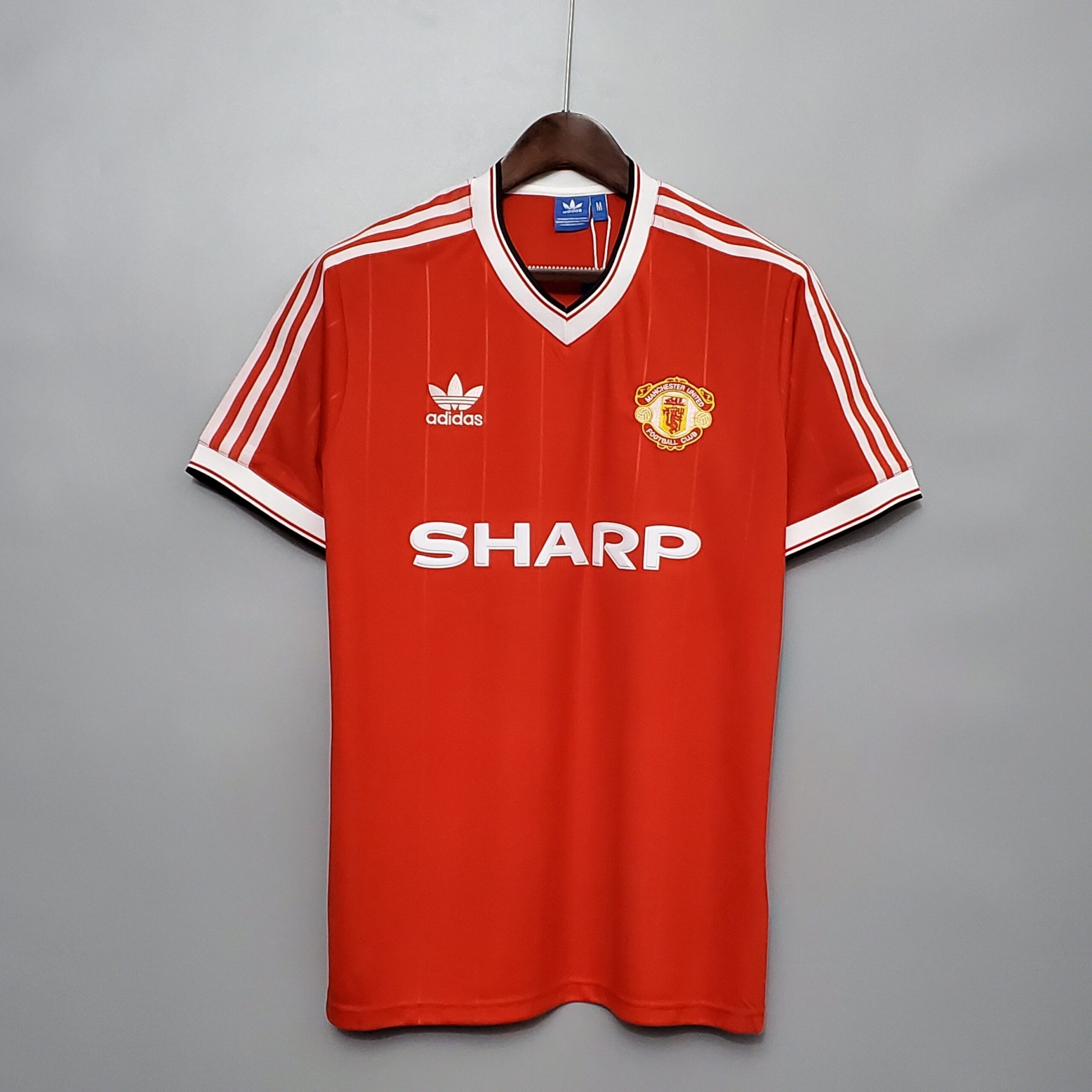 Manchester United Maillot Rétro 83/84