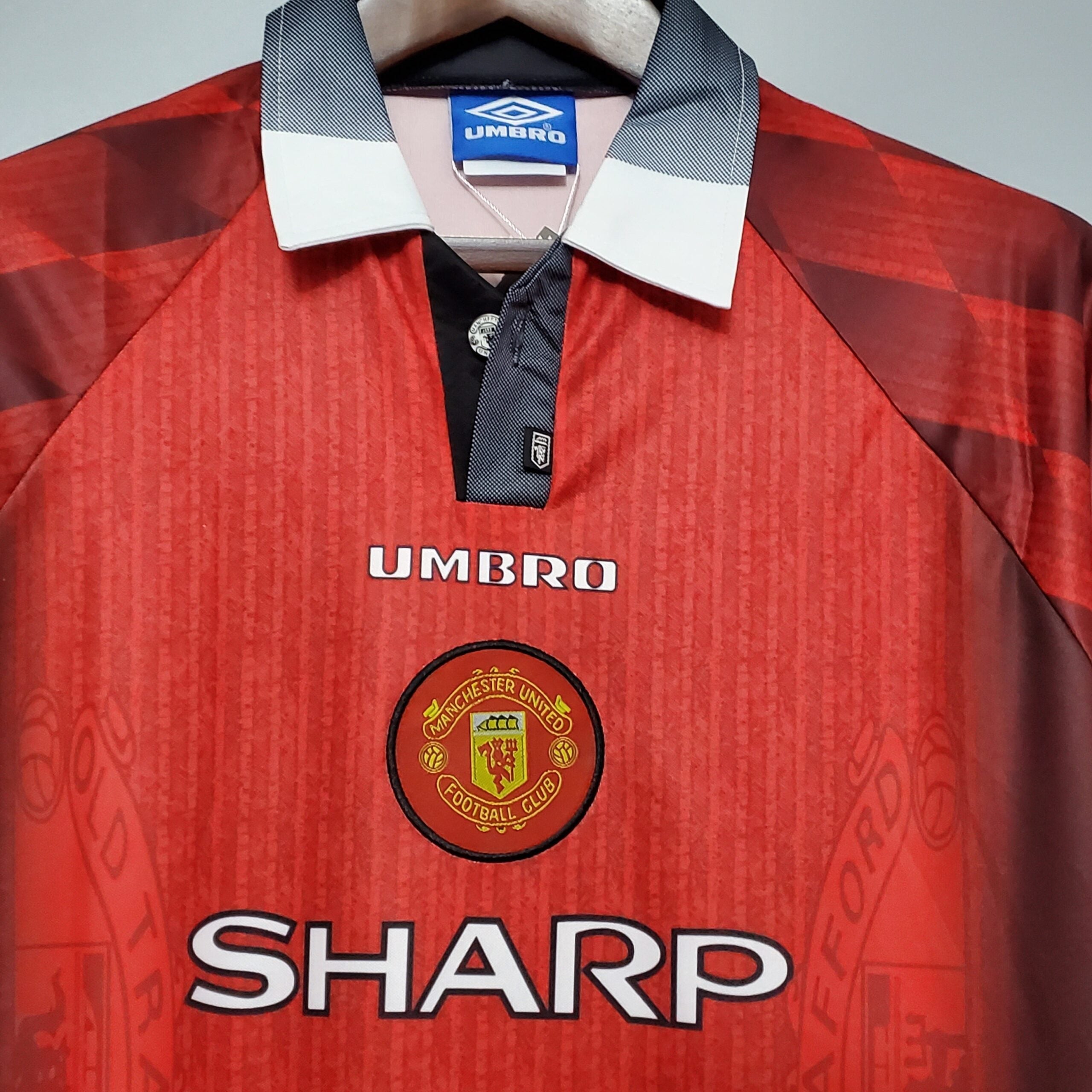 Manchester United Maillot Rétro 1996