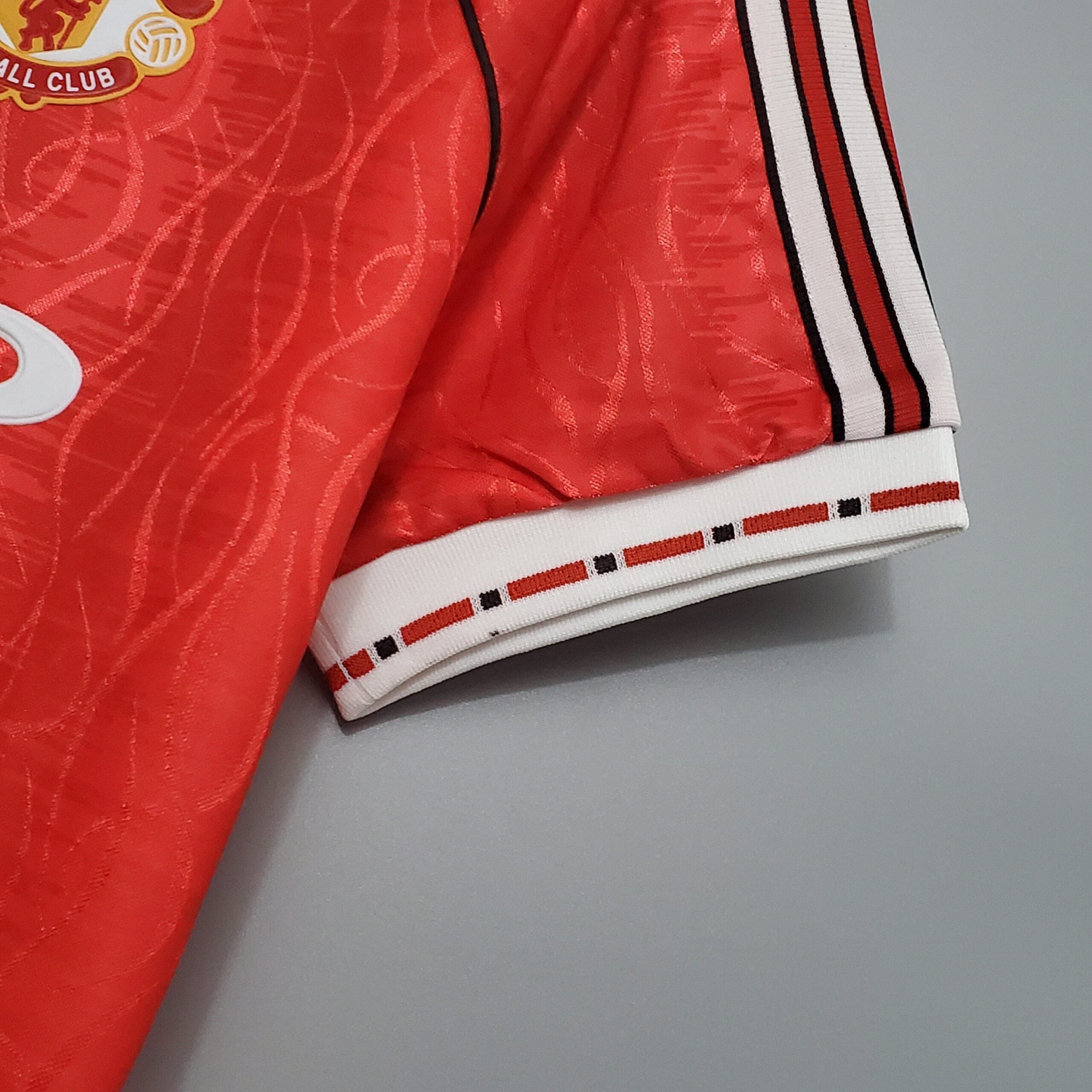 Manchester United Maillot Rétro 90/92