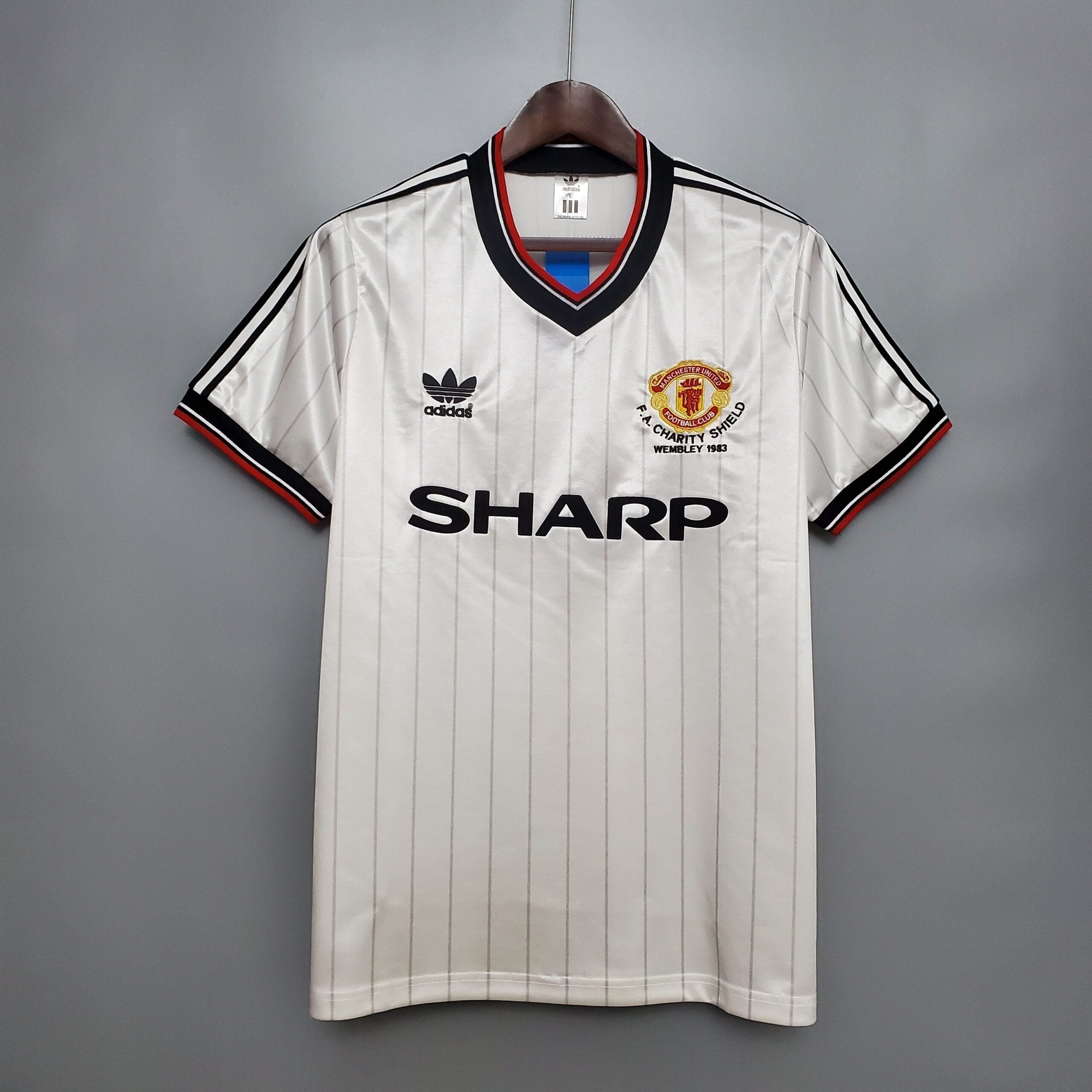 Manchester United Maillot Rétro 1983