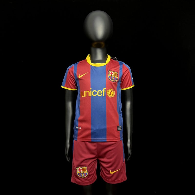 Barcelone Maillot Rétro 10/11 - Enfant